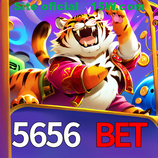 Imagem promocional da 5656 Bet mostrando a plataforma e suas vantagens